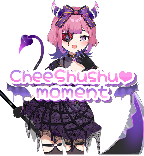 CheeShushu♡moment ロゴ（モバイル）